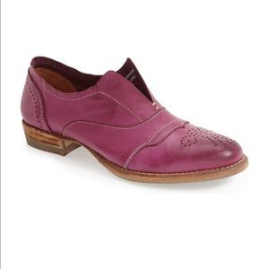 Purple Blackstone slip on dress shoes hl55